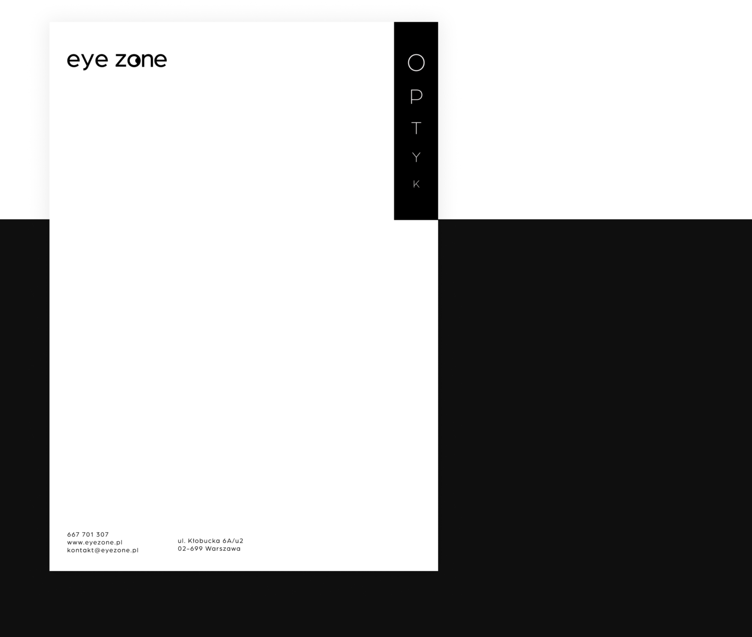 eyezone papier firmowy